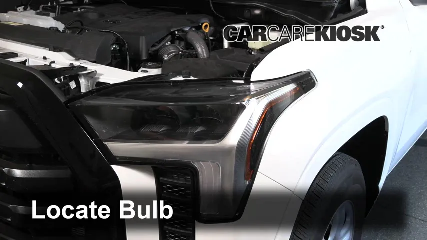 2022 Toyota Tundra SR 3.4L V6 Turbo Éclairage Feu clignotant avant (remplacer l'ampoule)